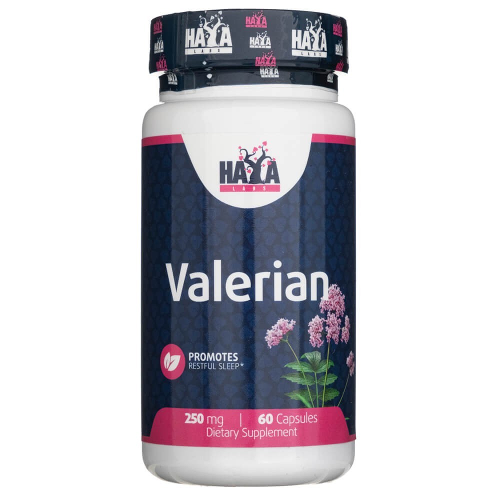 Haya Labs baldriāns 250 mg – 60 kapsulas
