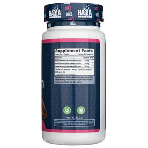 Haya Labs Triple sēņu komplekss 600 mg - 60 kapsulas