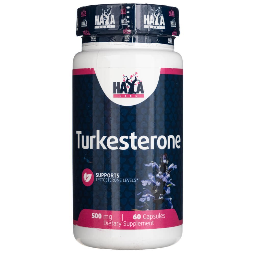 Haya Labs Turkesterons 500 mg - 60 kapsulas