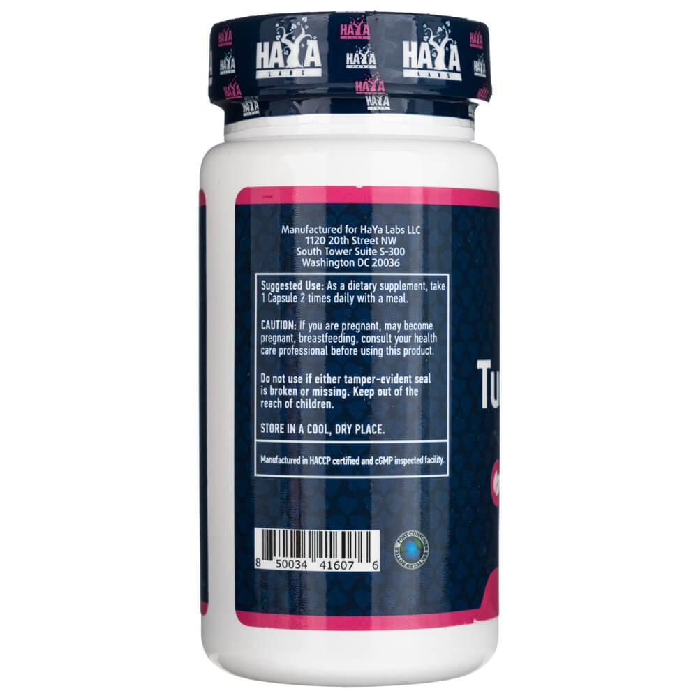 Haya Labs Turkesterons 500 mg - 60 kapsulas