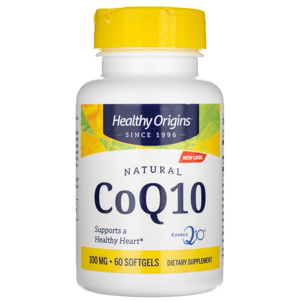 Sveikos kilmės kofermentas Q10 100 mg - 60 minkštųjų kapsulių - Magnis.lt