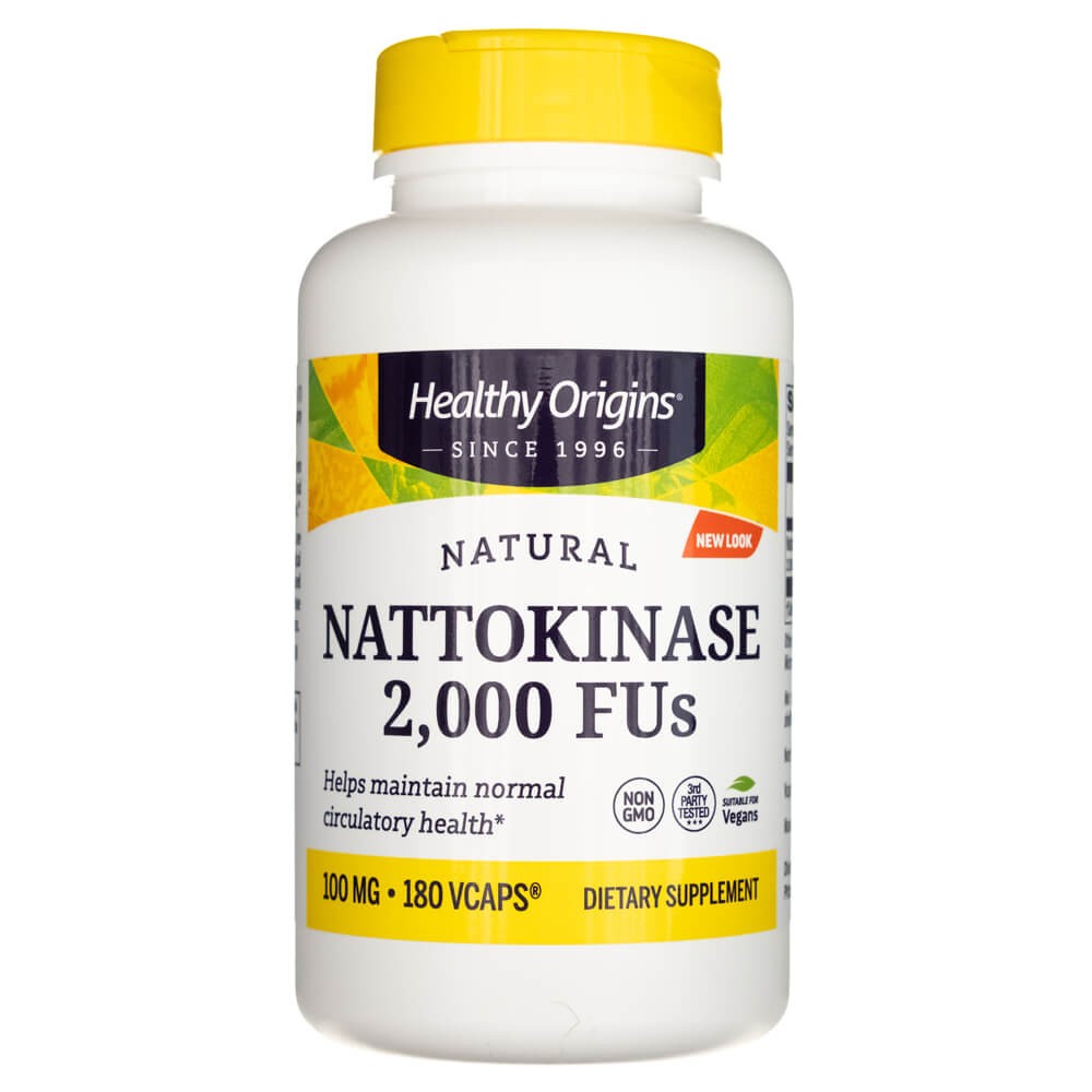 Veselīgas izcelsmes Natokināze 2000 FU - 180 kapsulas