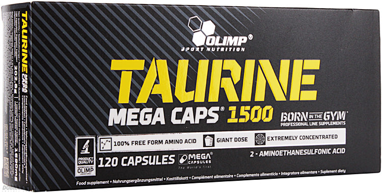 Taurine Mega Caps - 120 caps - Olimp Nutrition