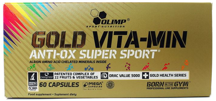 Gold VITA-MIN anti-OX super sport - 60 caps - Olimp Nutrition
