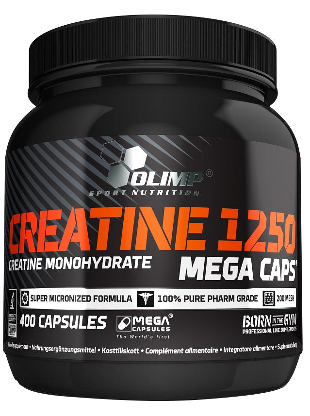 Creatine 1250 Mega Caps - 400 caps - Olimp Nutrition