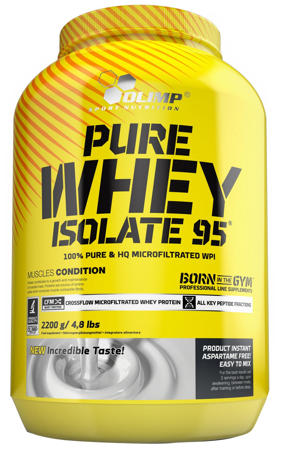 Pure Whey Isolate 95, Chocolate - 2200 grams - Olimp Nutrition