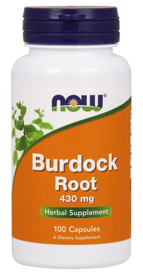 Burdock Root, 430mg - 100 capsules - NOW Foods