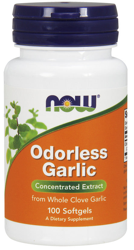 Odorless Garlic - 100 softgels - NOW Foods