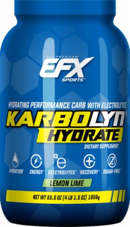 Karbolyn Hydrate, Lemon Lime - 1856 grams - EFX Sports
