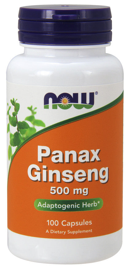 Panax Ginseng, 500mg - 100 caps - NOW Foods