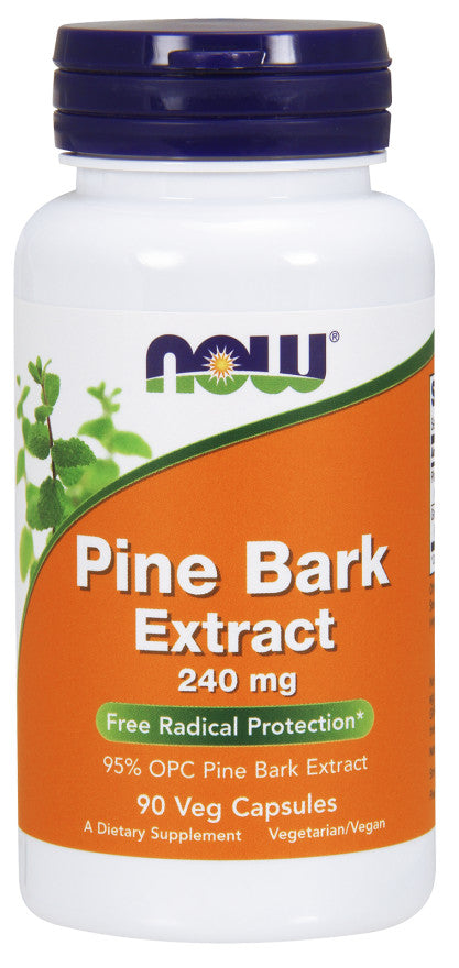 Pine Bark Extract, 240mg - 90 vcaps - NOW Foods