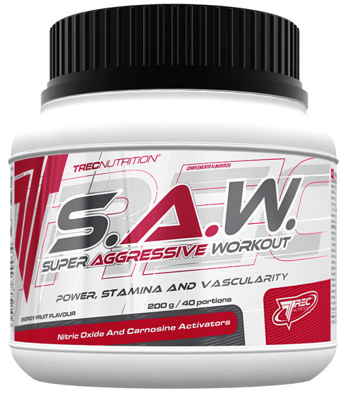S.A.W. Powder, Cherry Grapefruit - 200 grams - Trec Nutrition