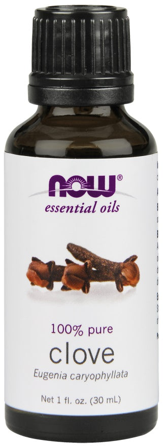 Essential Oil, Clove Oil - 30 ml. - NOW Foods