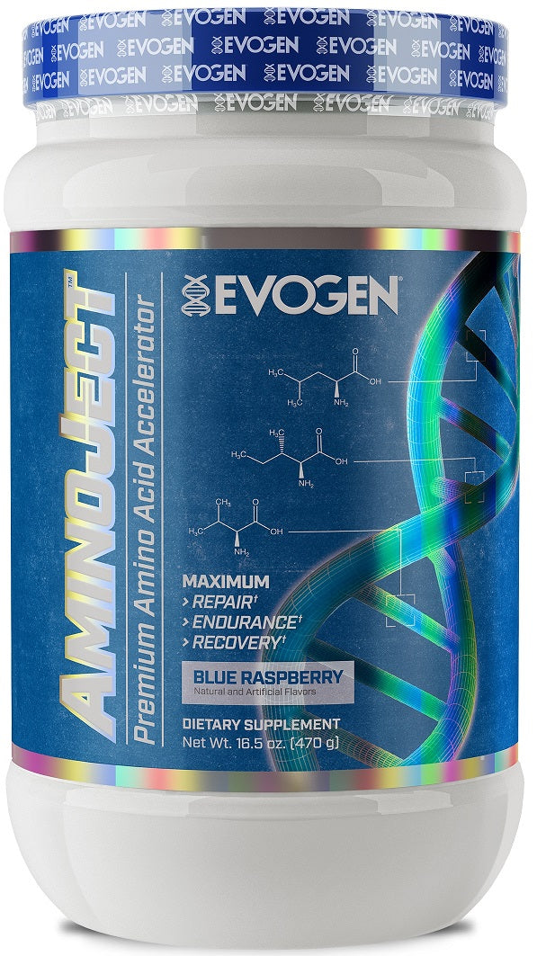 AminoJect, Raspberry Lemonade - 483 grams - Evogen