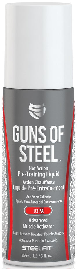 Guns of Steel, Hot Action Pre-Training Liquid - 89 ml. - Pro Tan