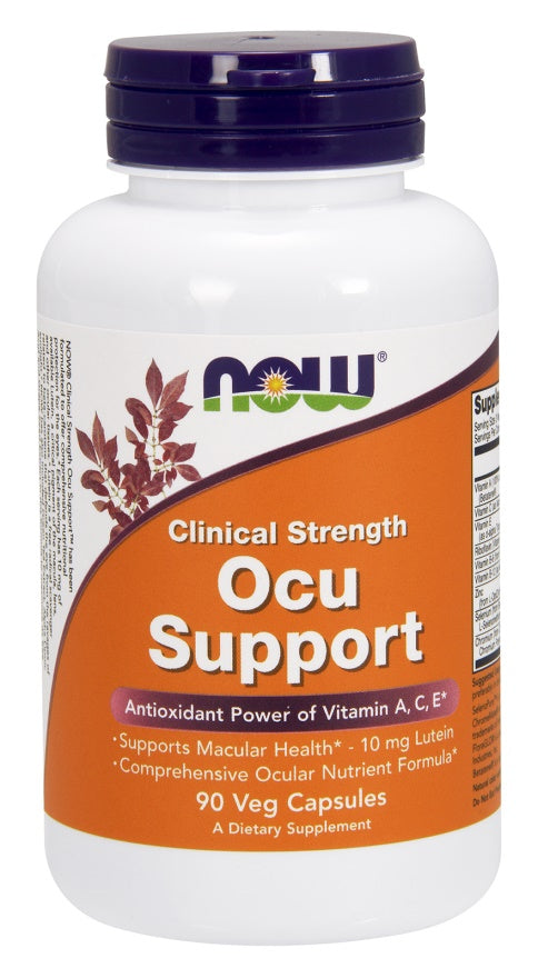 Ocu Support Clinical Strength - 90 vcaps - NOW Foods