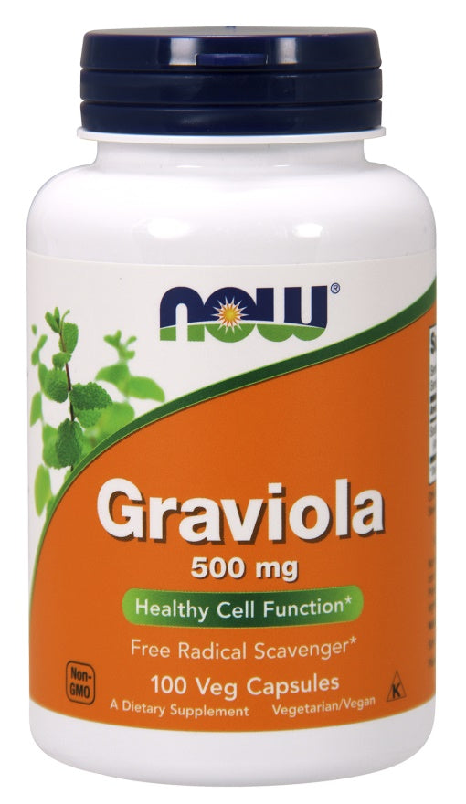 Graviola, 500mg - 100 vcaps - NOW Foods