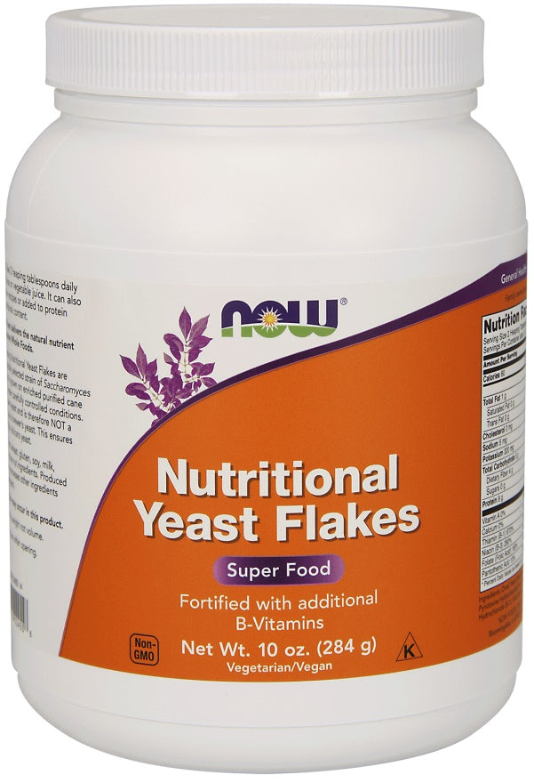 Nutritional Yeast Flakes - 284 grams - NOW Foods