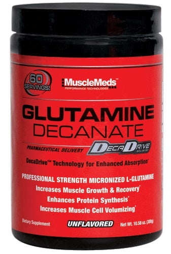 Glutamine Decanate, Unflavored - 300 grams - MuscleMeds