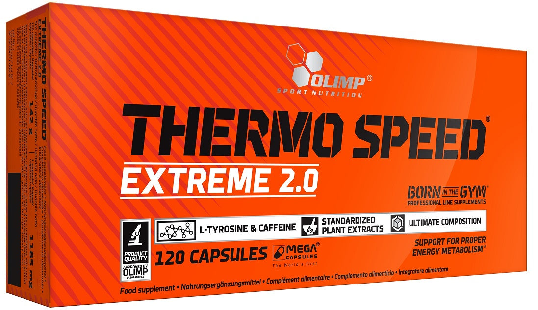 Thermo Speed Extreme 2.0 - 120 mega caps - Olimp Nutrition