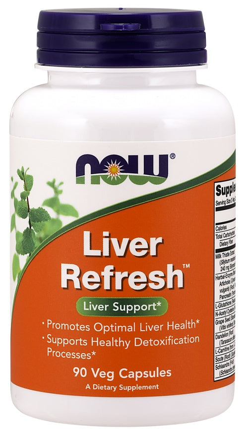 Liver Refresh - 90 vcaps - NOW Foods