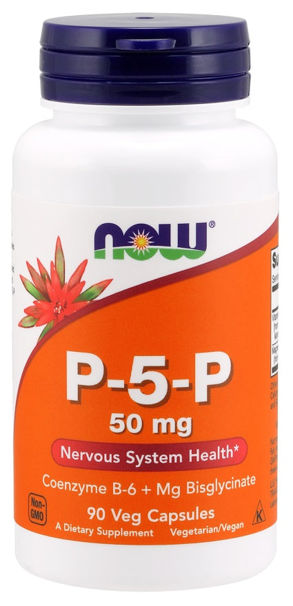 P-5-P, 50mg - 90 vcaps - NOW Foods