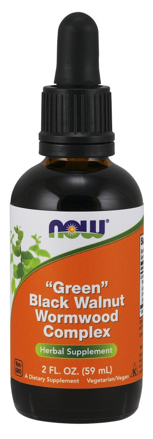 Green Black Walnut Wormwood Complex - 59 ml. - NOW Foods