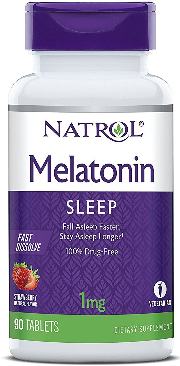 Melatonin Fast Dissolve, 1mg - 90 tablets - Natrol