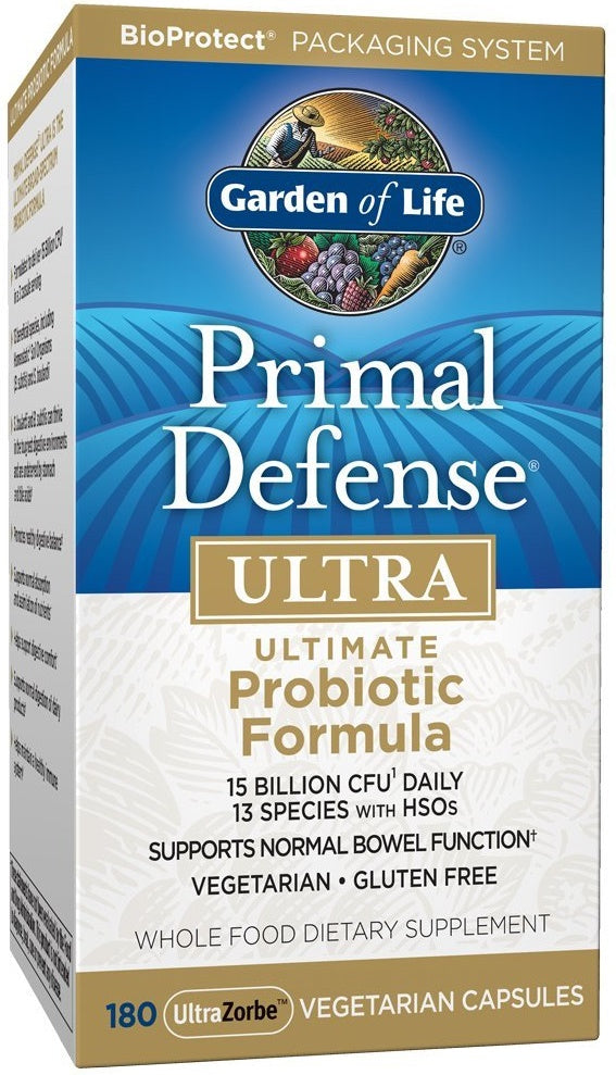 Primal Defense Ultra - 180 vcaps - Garden of Life