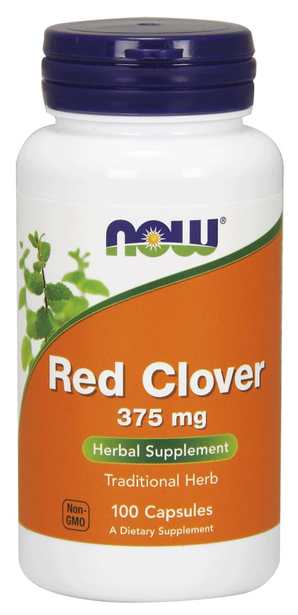 Red Clover, 375mg - 100 caps - NOW Foods
