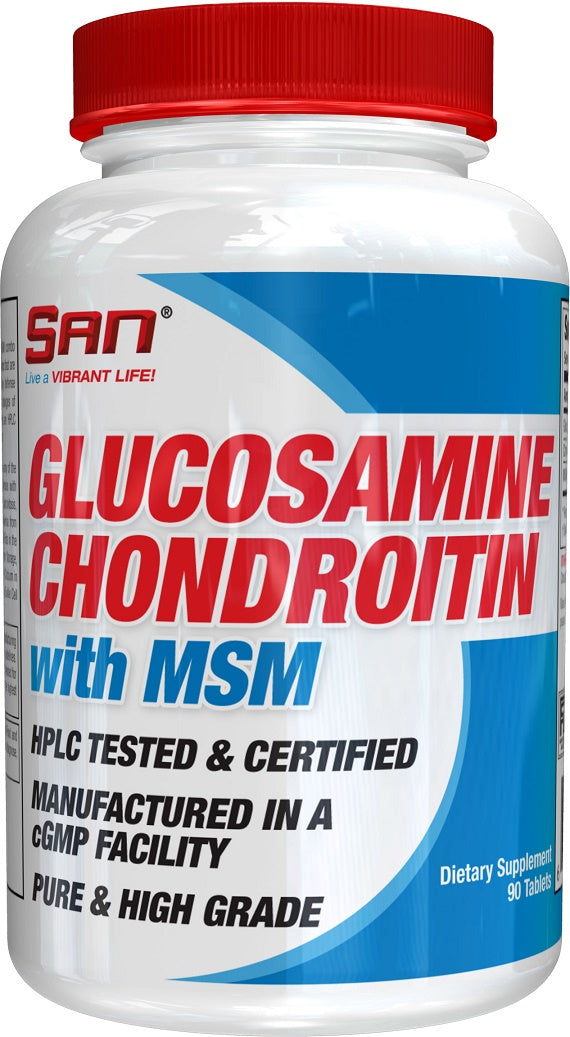 Glucosamine Chondroitin with MSM - 90 tablets - SAN