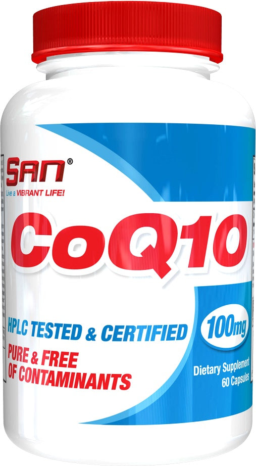 CoQ10, 100mg - 60 caps - SAN