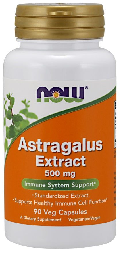 Astragalus Extract, 500mg - 90 vcaps - NOW Foods