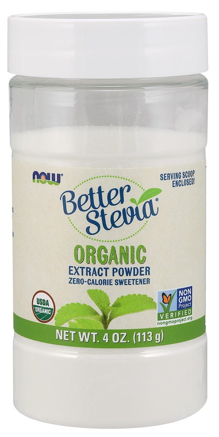 Better Stevia Extract Powder - 113 grams - NOW Foods
