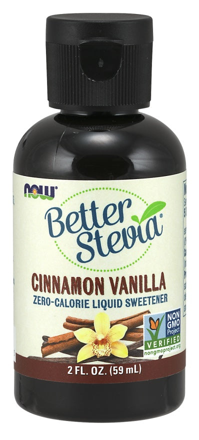 Better Stevia Liquid, Dark Chocolate - 59 ml. - NOW Foods
