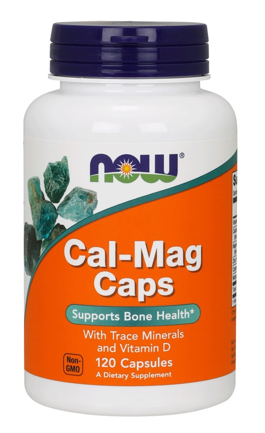 Cal-Mag Caps - 120 caps - NOW Foods