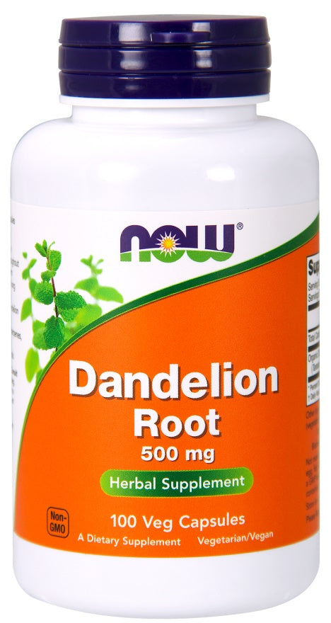 Dandelion Root, 500mg - 100 vcaps - NOW Foods