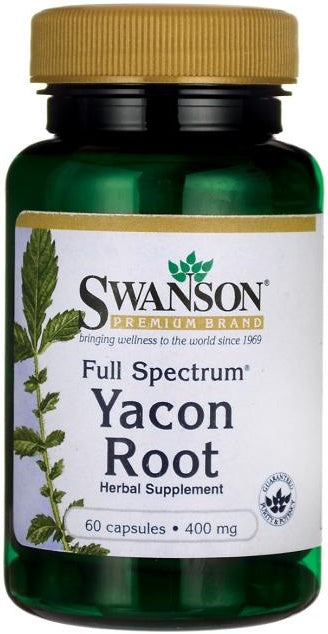 Full Spectrum Yacon Root, 400mg - 60 caps - Swanson
