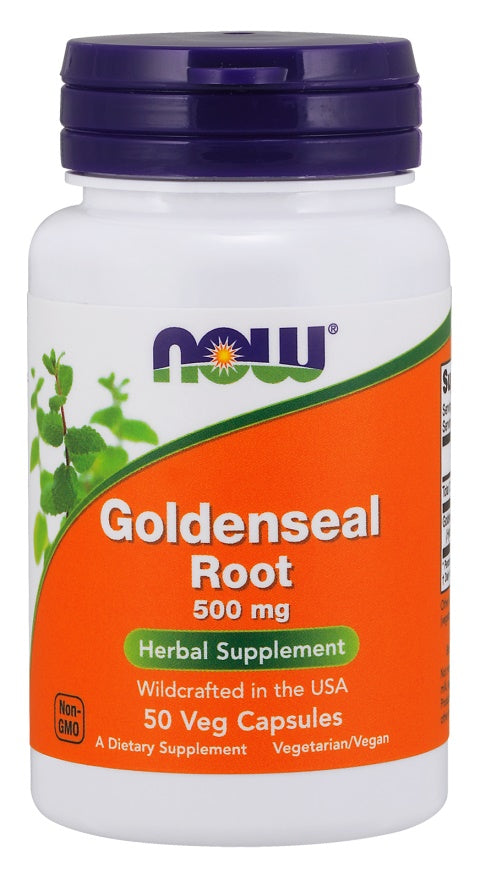 Goldenseal Root, 500mg - 50 vcaps - NOW Foods