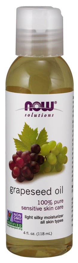 Grapeseed Oil - 118 ml. - NOW Foods