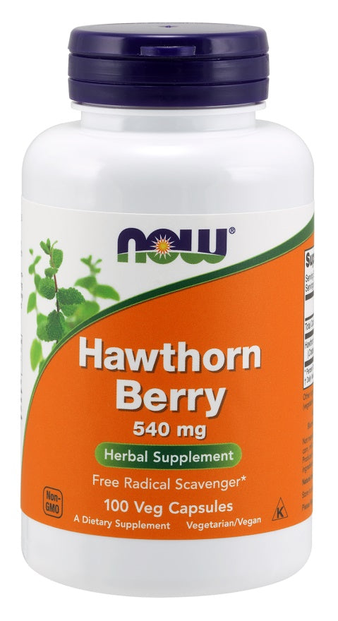 Hawthorn Berry, 540mg - 100 vcaps - NOW Foods