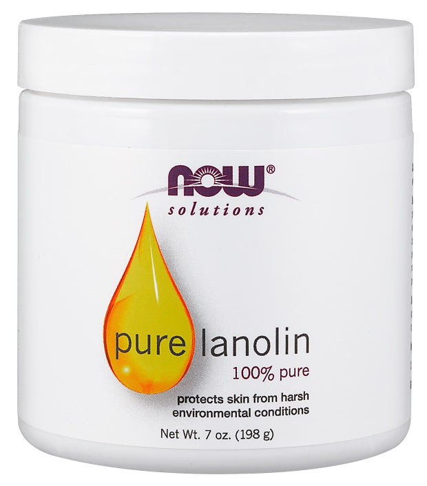 Lanolin, 100% Pure - 198 grams - NOW Foods