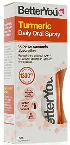 Turmeric Oral Spray - 25 ml. - BetterYou