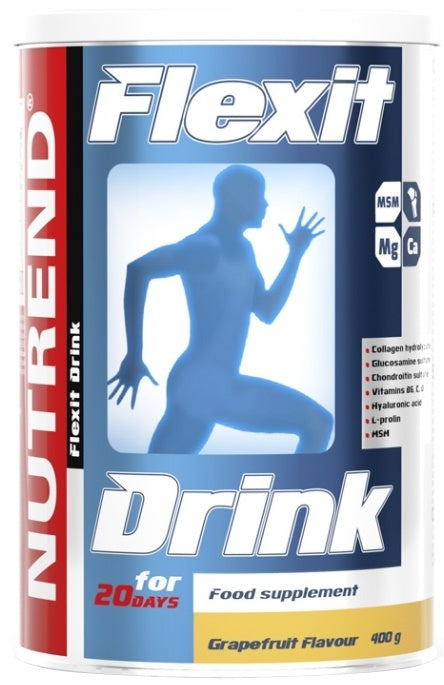 Flexit Drink, Peach - 400 grams - Nutrend