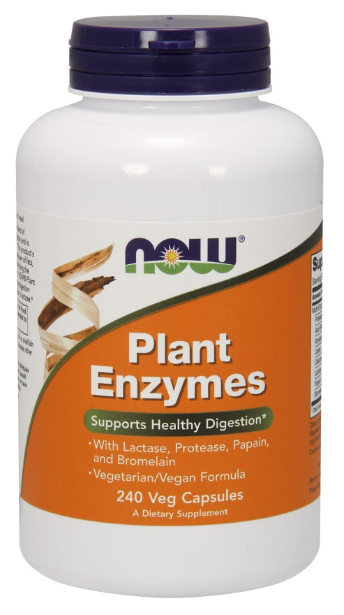 Plant Enzymes - 240 vcaps - NOW Foods