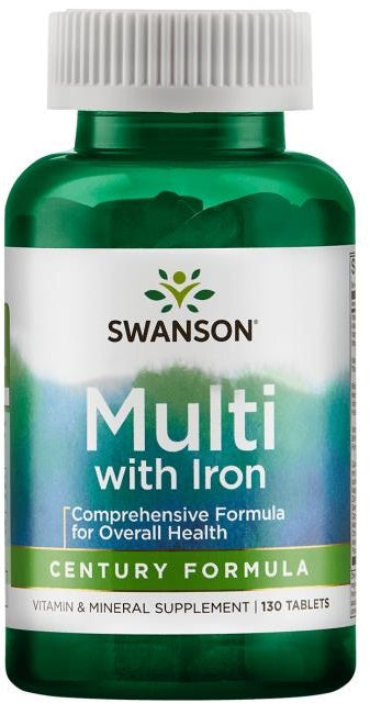 Multi with Iron - Century Formula - 130 tablets - Swanson