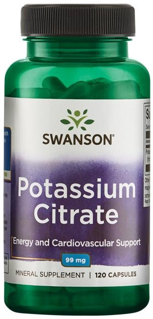 Potassium Citrate, 99mg - 120 caps - Swanson