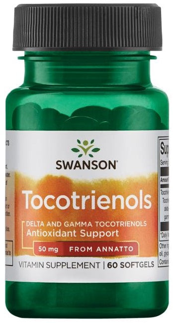 Tocotrienols, 50mg - 60 softgels - Swanson