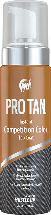 Instant Competition Color Top Coat, (Foam With Applicator) - 207 ml. - Pro Tan