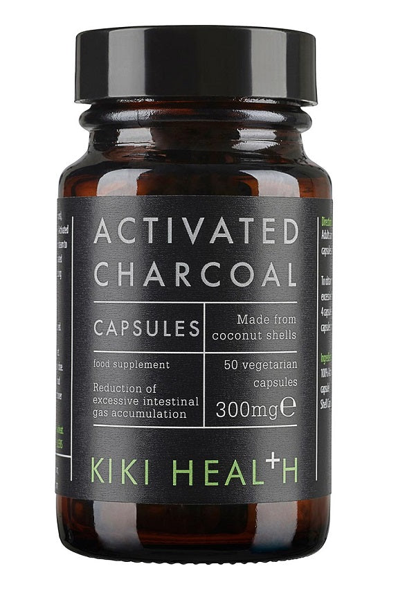 Activated Charcoal, 300mg - 50 vcaps - KIKI Health